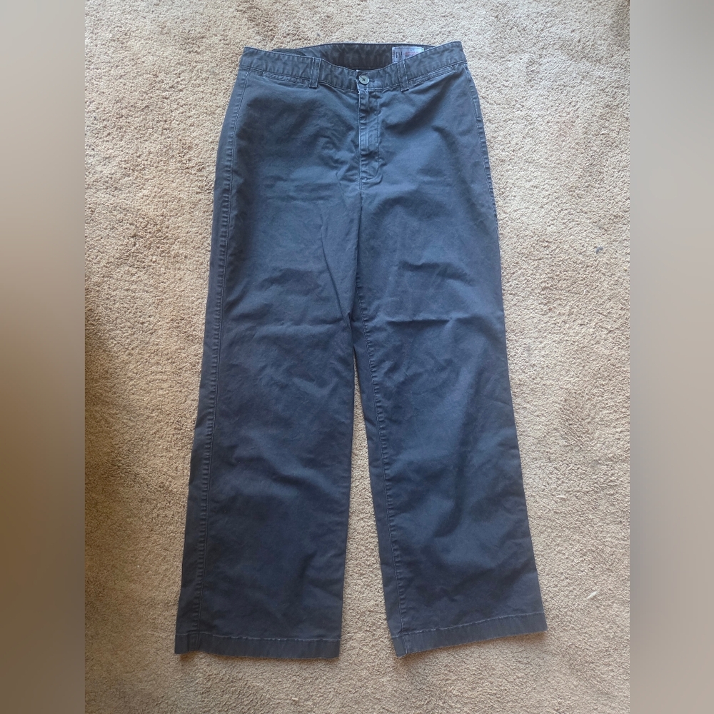 Gap High Rise Stride Ankle 14 Black Pants